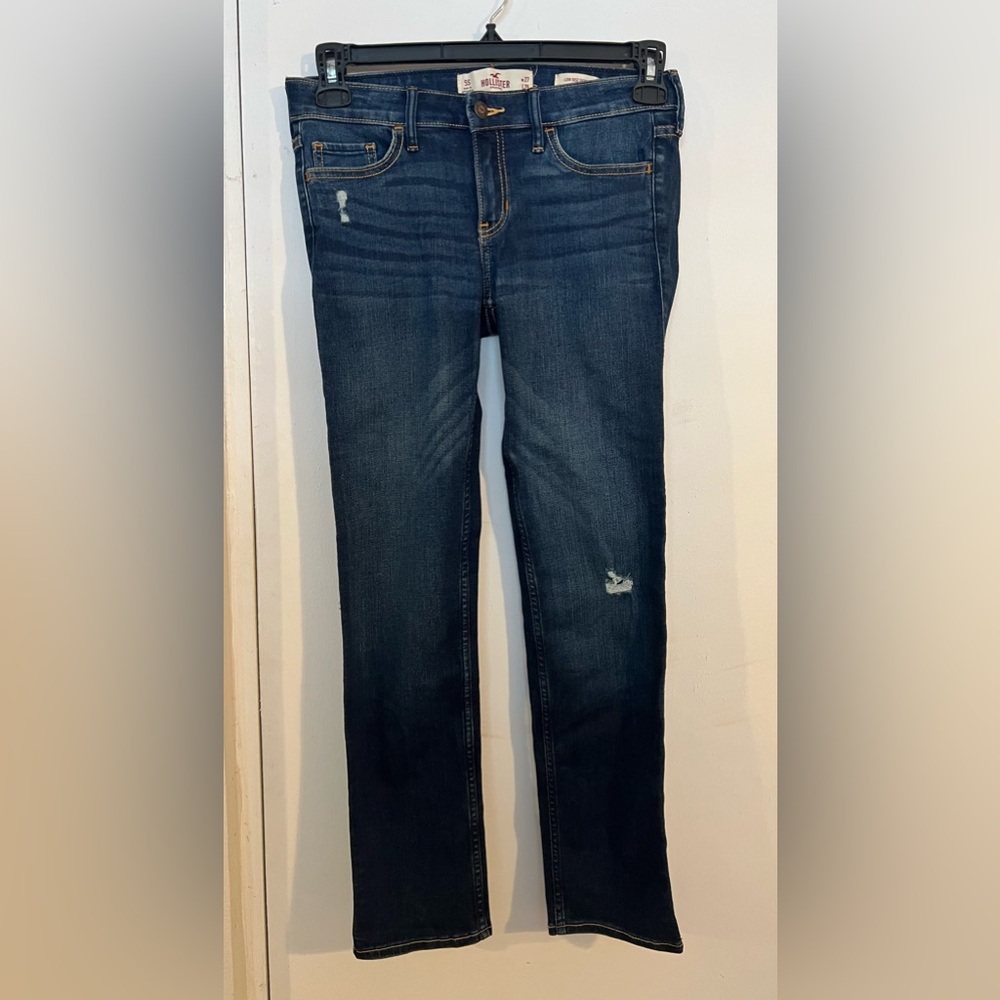 Hollister Dark Blue Skinny Jeans 5S